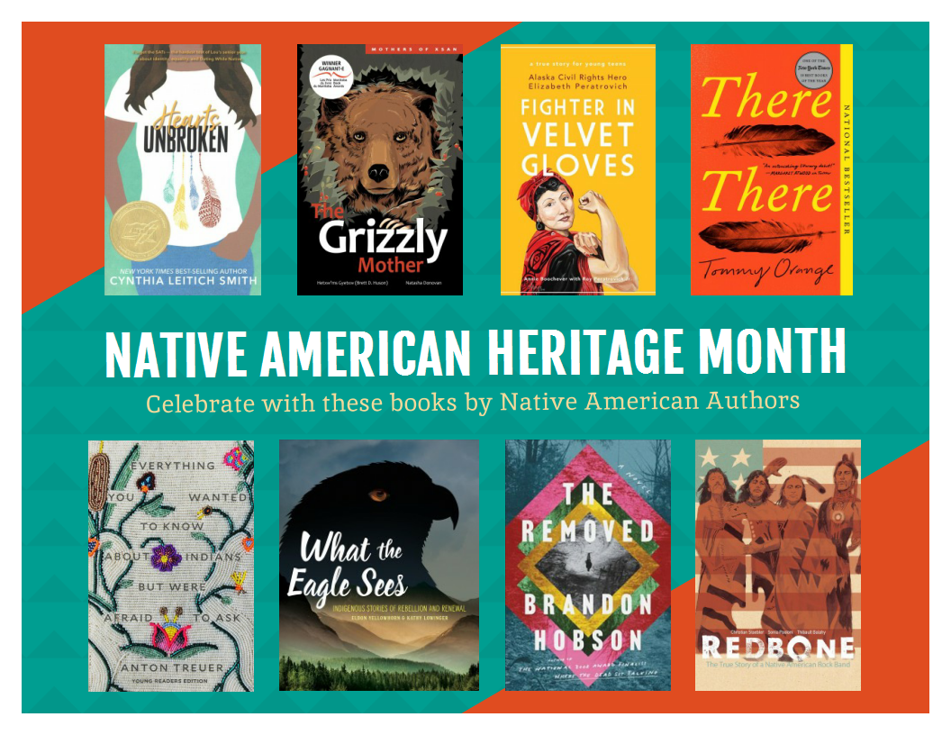 Native American Heritage Month Book List (8 titles) 
