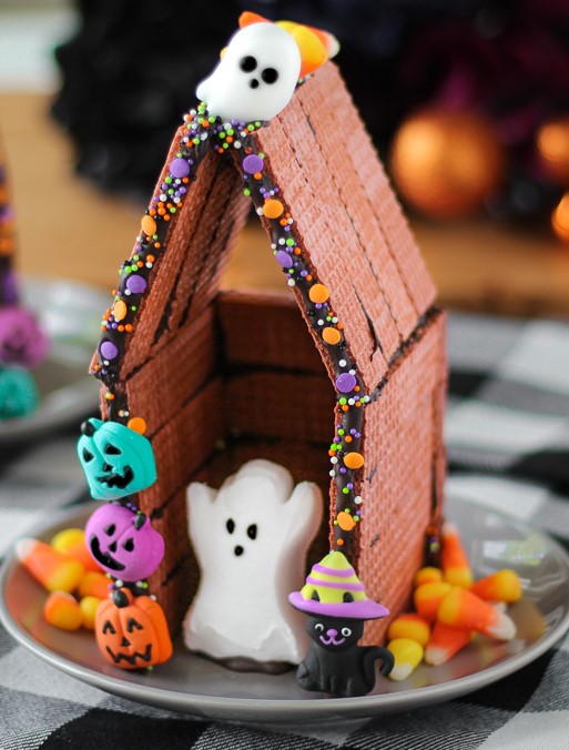 Chocolate wafer Haunted House