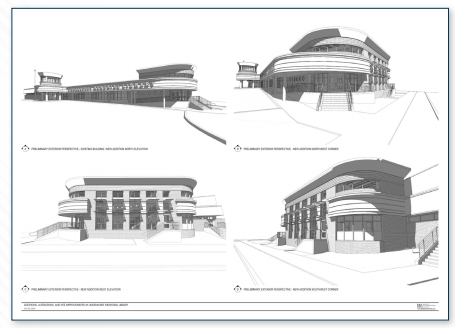 Architectural sketches