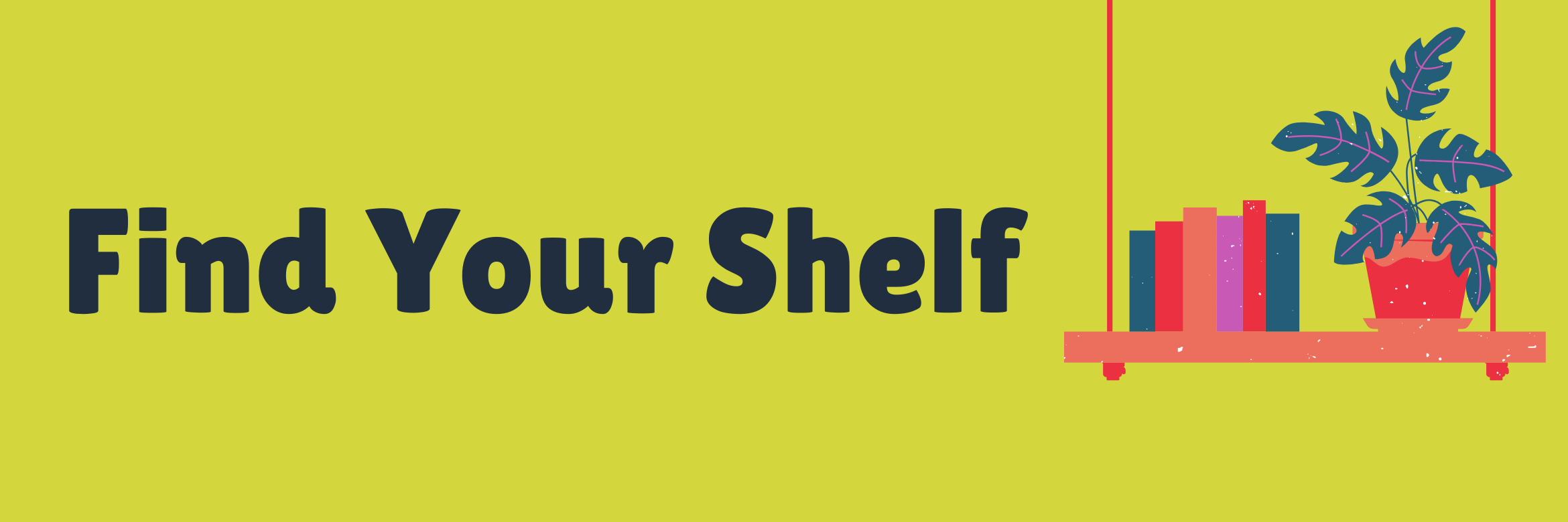 Find Your Shelf graphic header