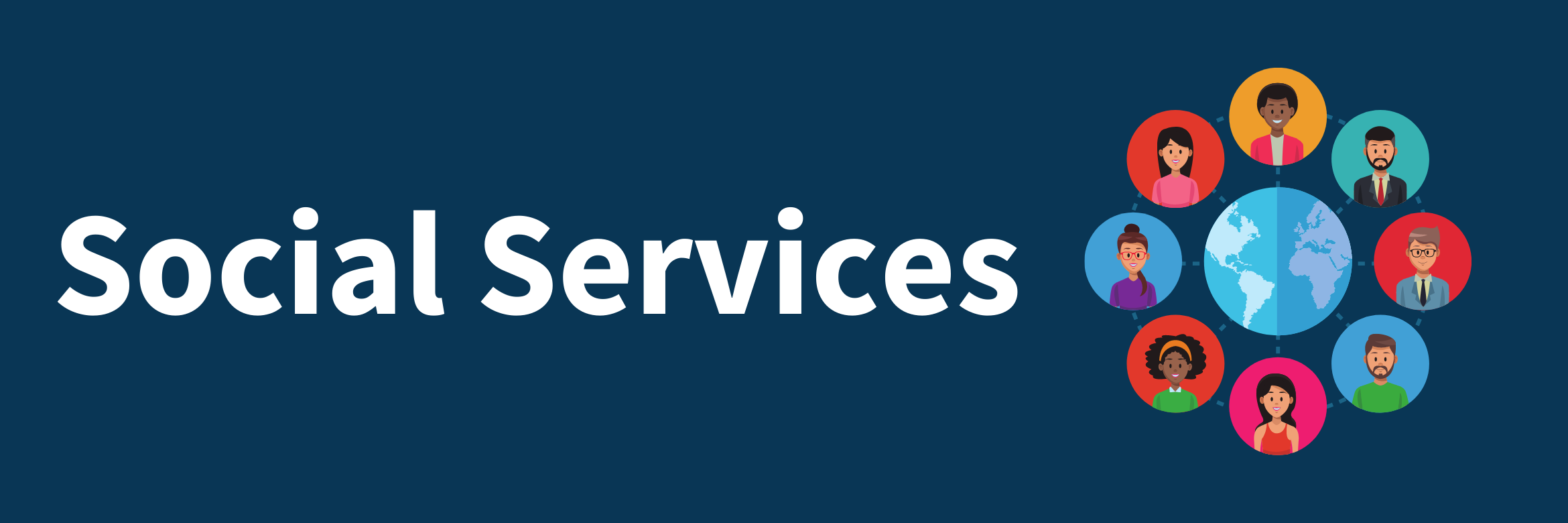 Social Services graphic header