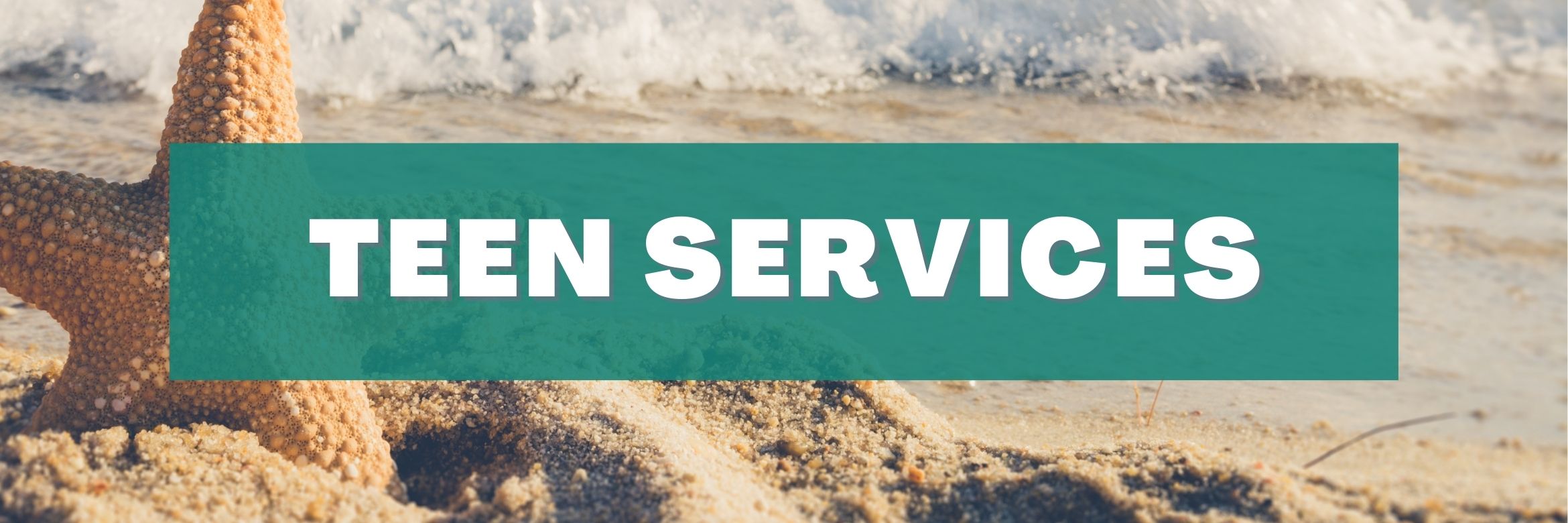 Teen Services header