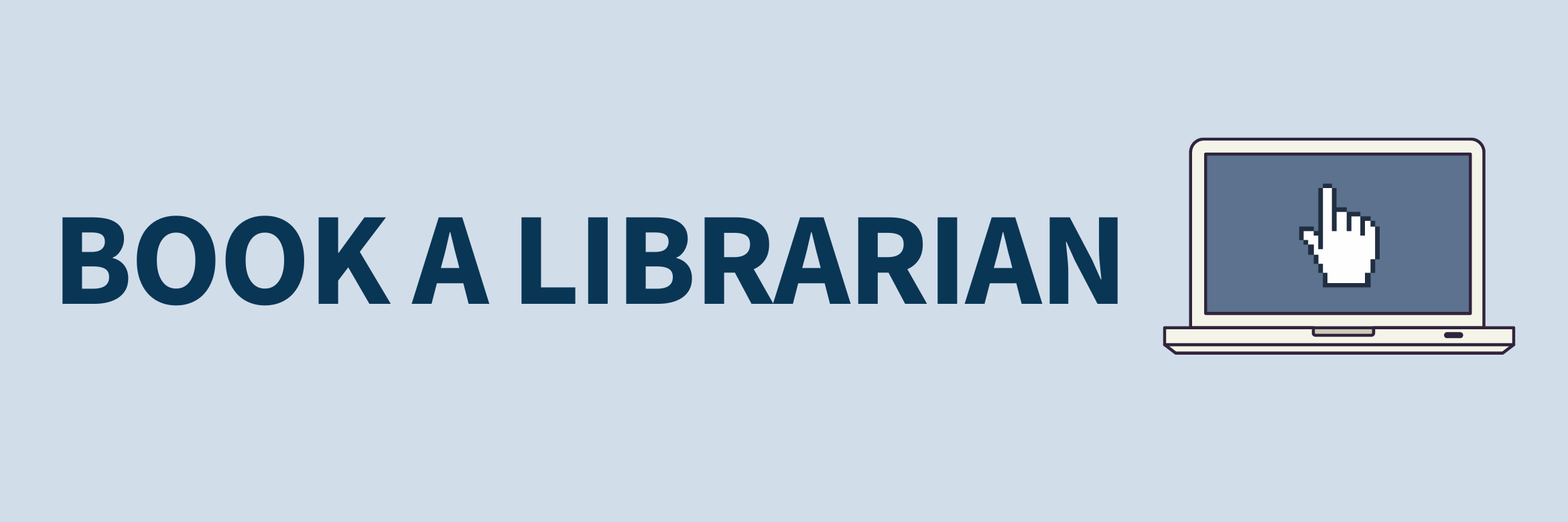 Book a Librarain header