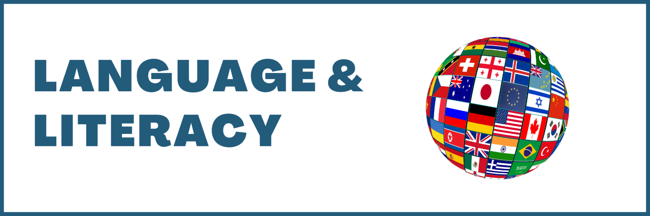 language and literacy header