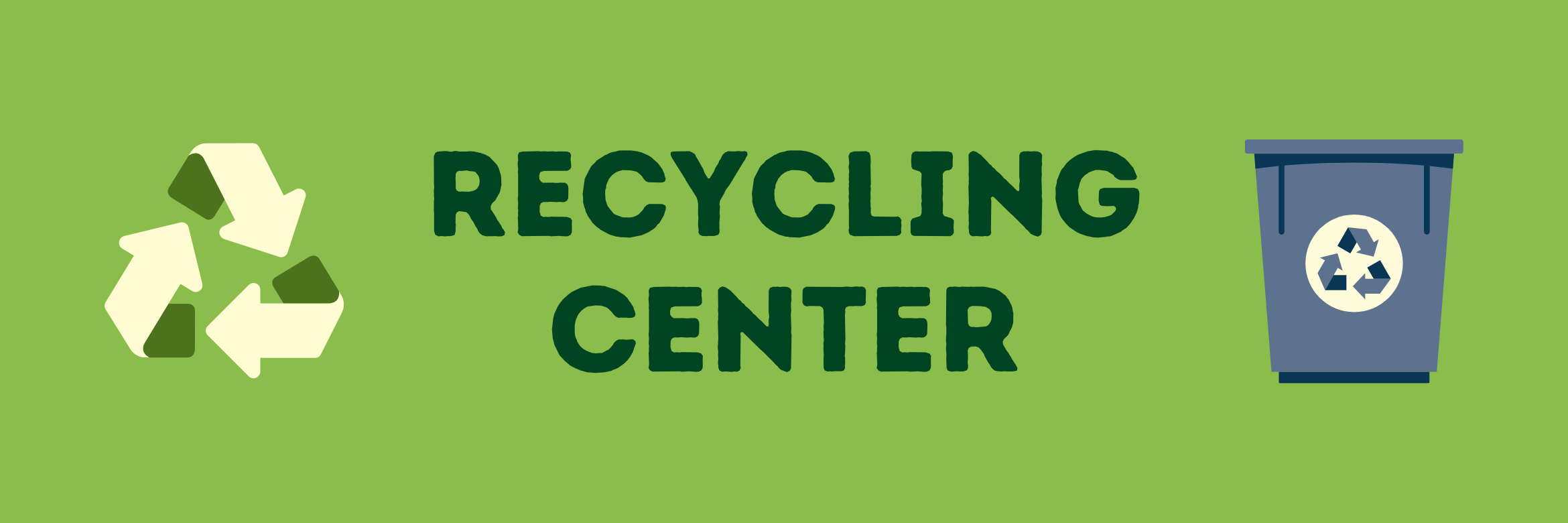 Recycling Center Header