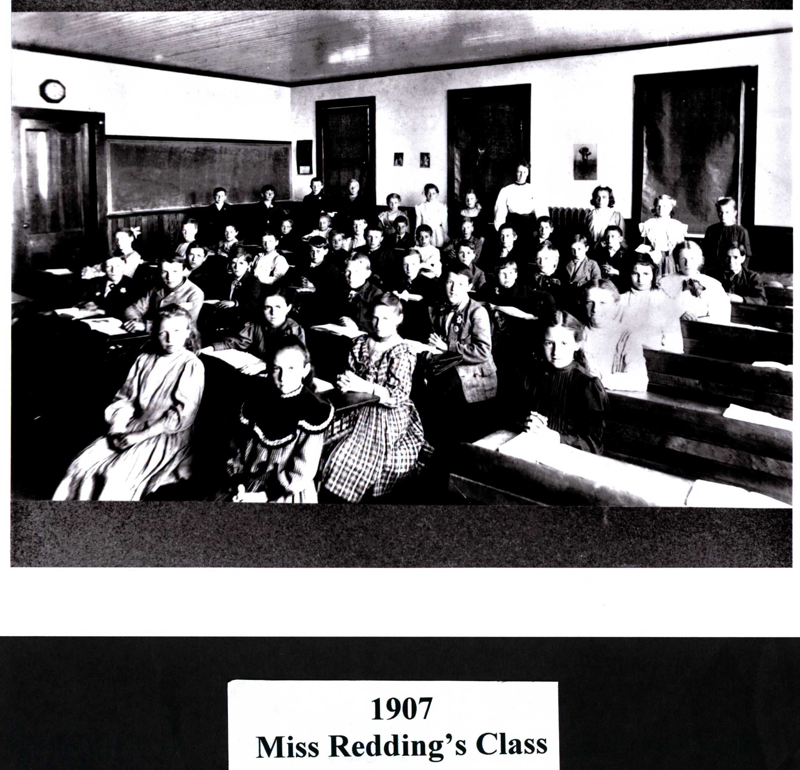 Miss Redding's Class, 2nd Schoolhouse, 1907