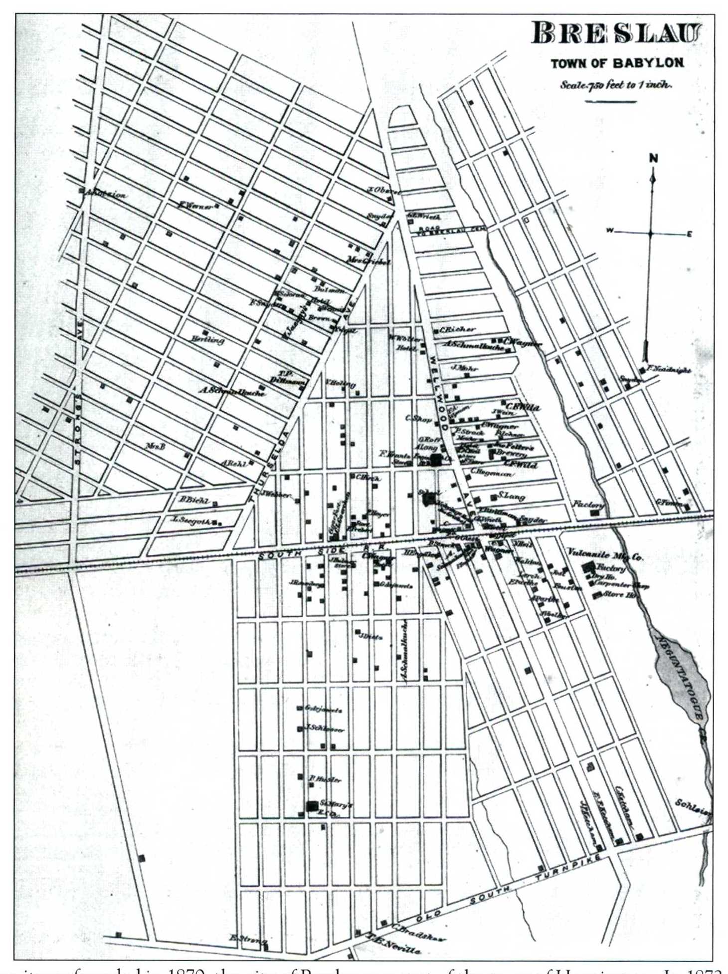 1888 Map of Breslau