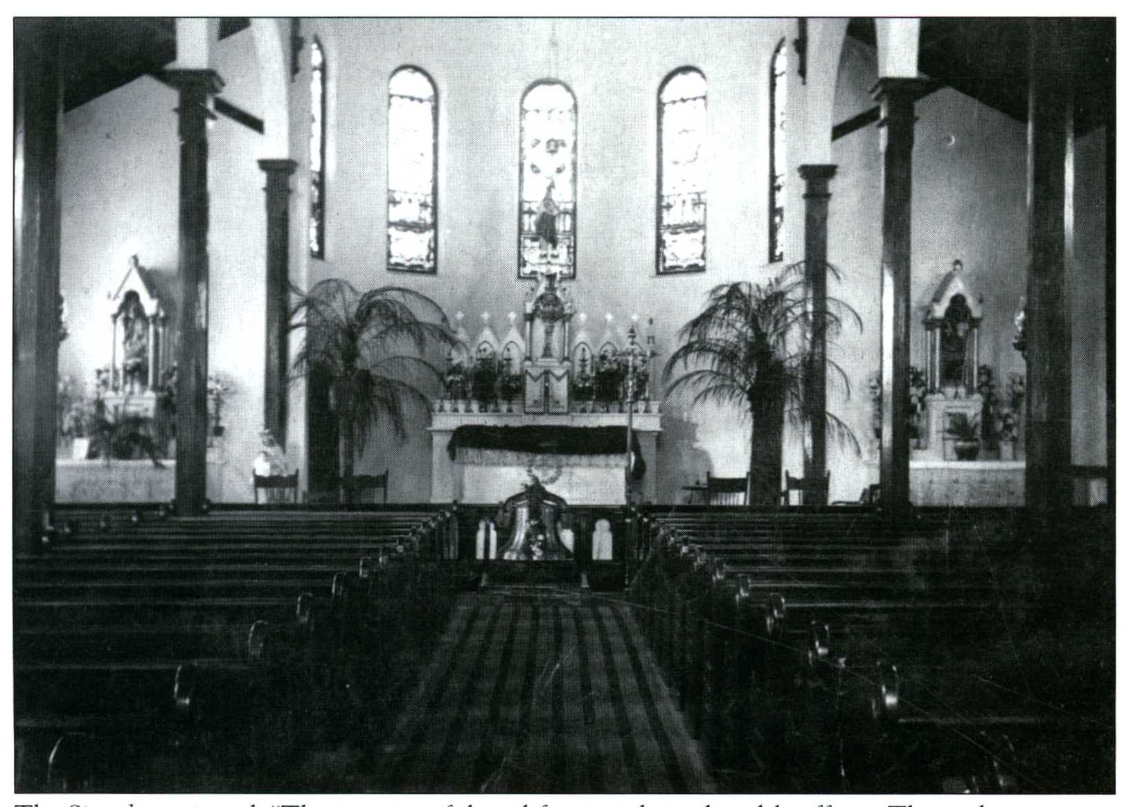 Our Lady of Perpetual Help R.C. Church Interior.