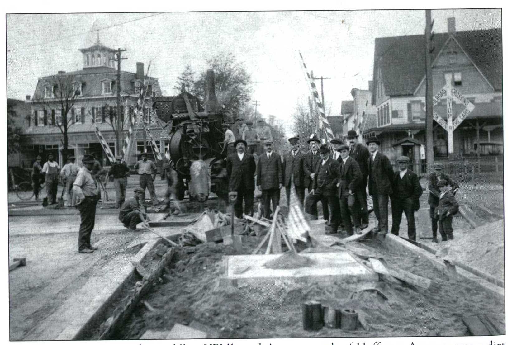 WWI Monument Construction Site