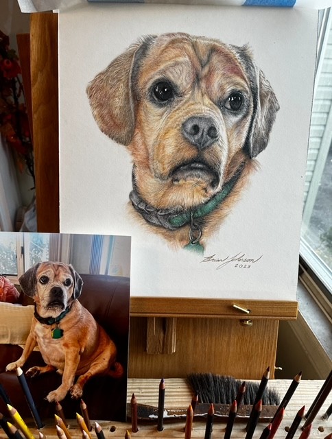 BrianJohnson Dog with Photo