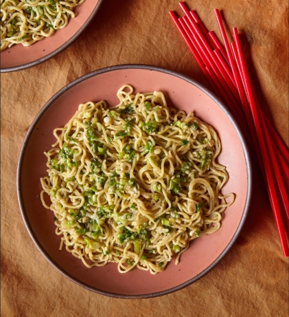 Ginger scallion noodles