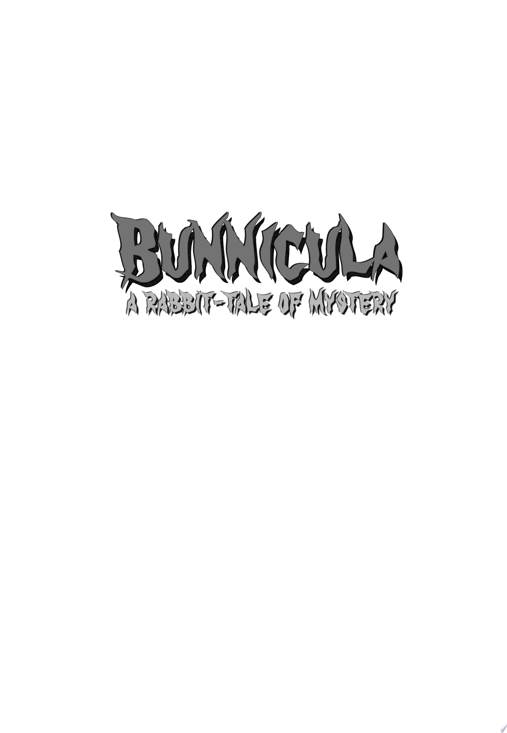 Image for "Bunnicula"