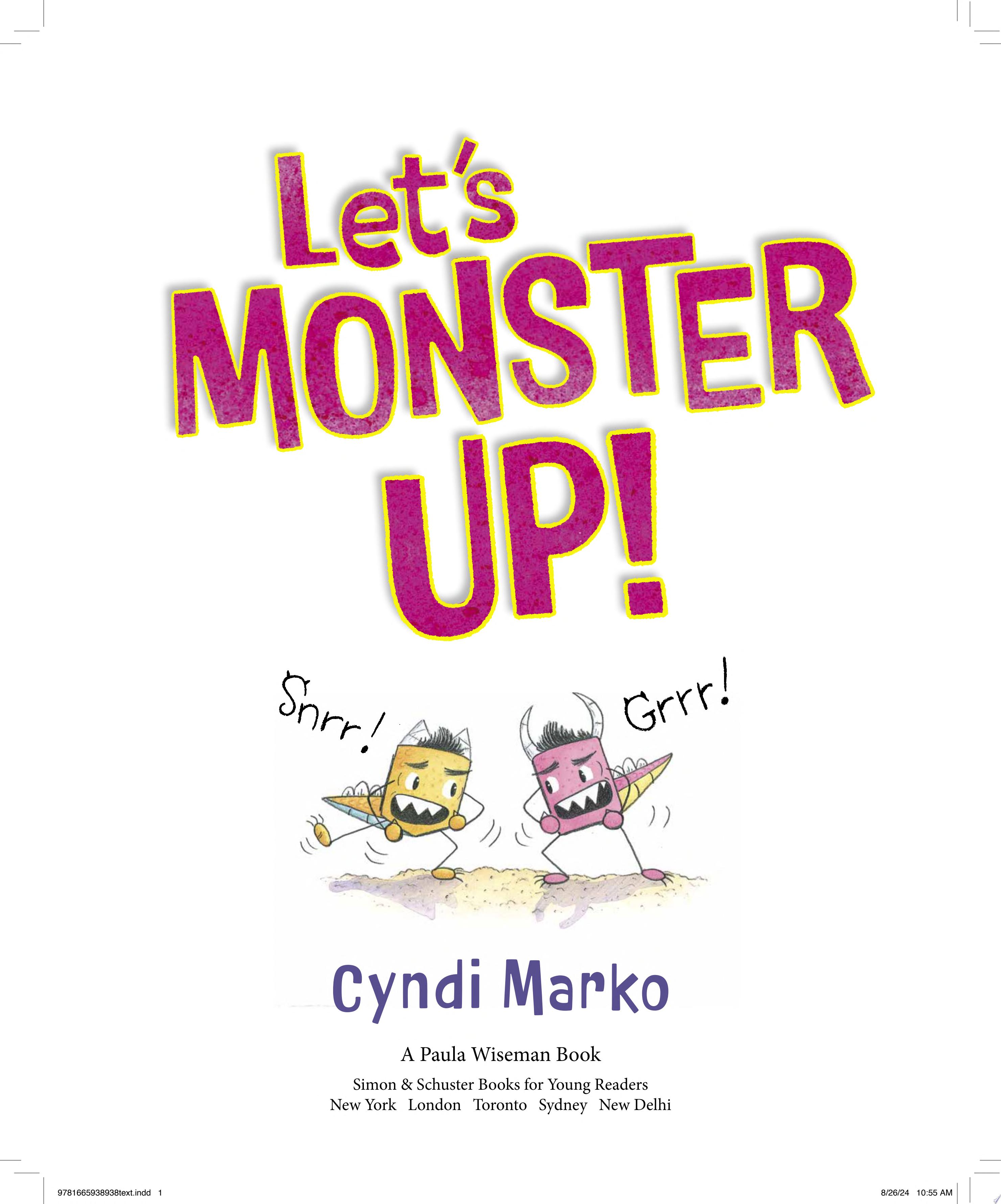 Image for "Let&#039;s Monster Up!"