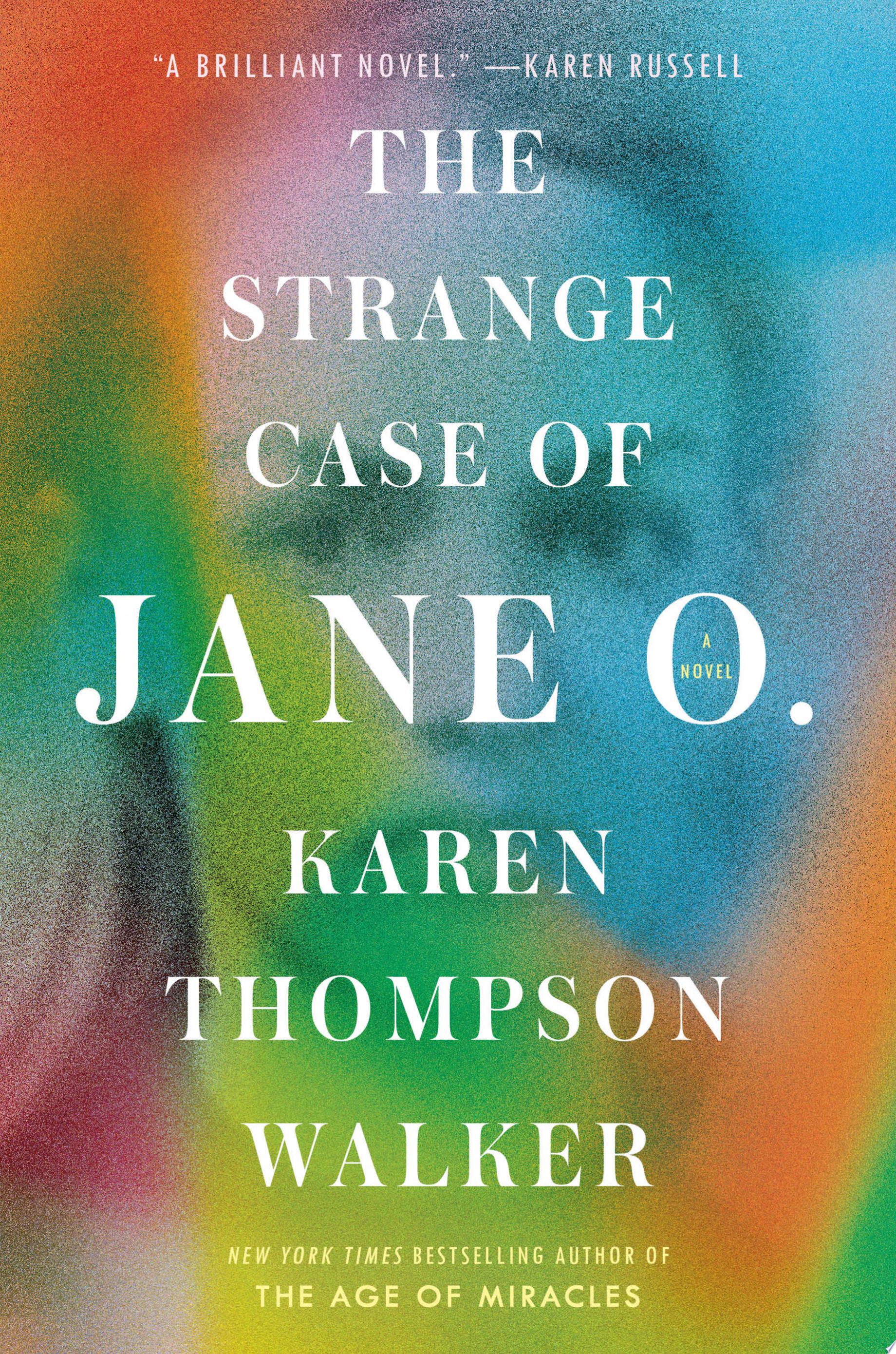 Image for "The Strange Case of Jane O."