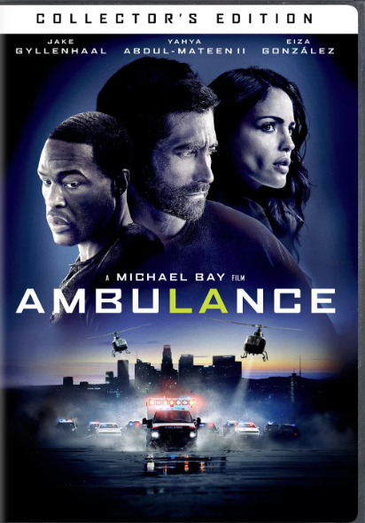 Ambulance 2022 DVD Cover
