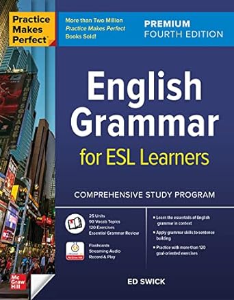 English grammar for ESL learners