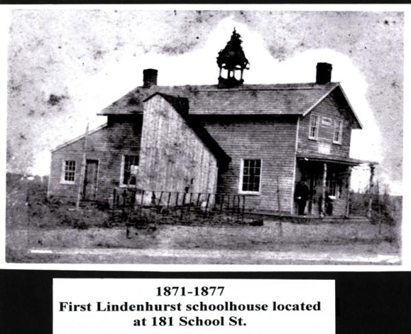 First Lindenhurst Schoolhouse located at 181 School St. 