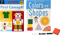 Library of Things Shapes and Colors Write & Wipe