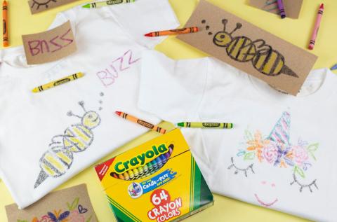 Crayon Art T-shirt