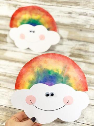 Coffee Filter Rainbow