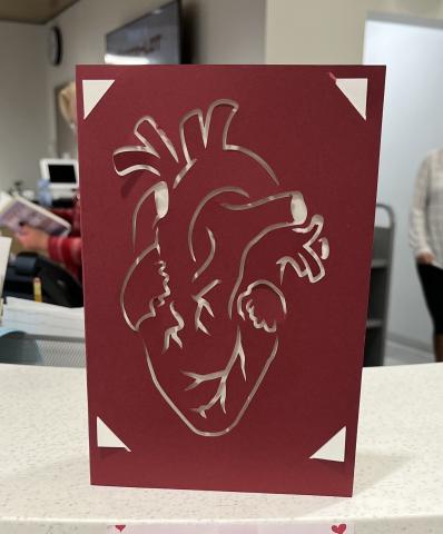 Cricut Valentine's Day Card