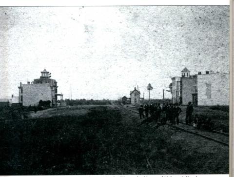 "Downtown" Breslau, 1871