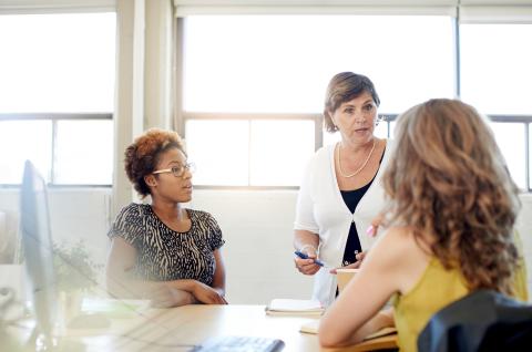 Picture of women depicting planning for retirement.