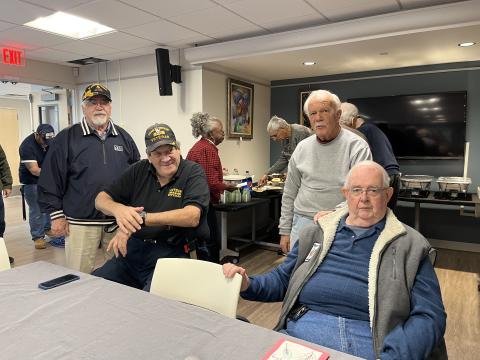 Veterans Socializing 