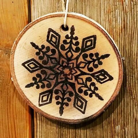 Scorch Marker Ornament