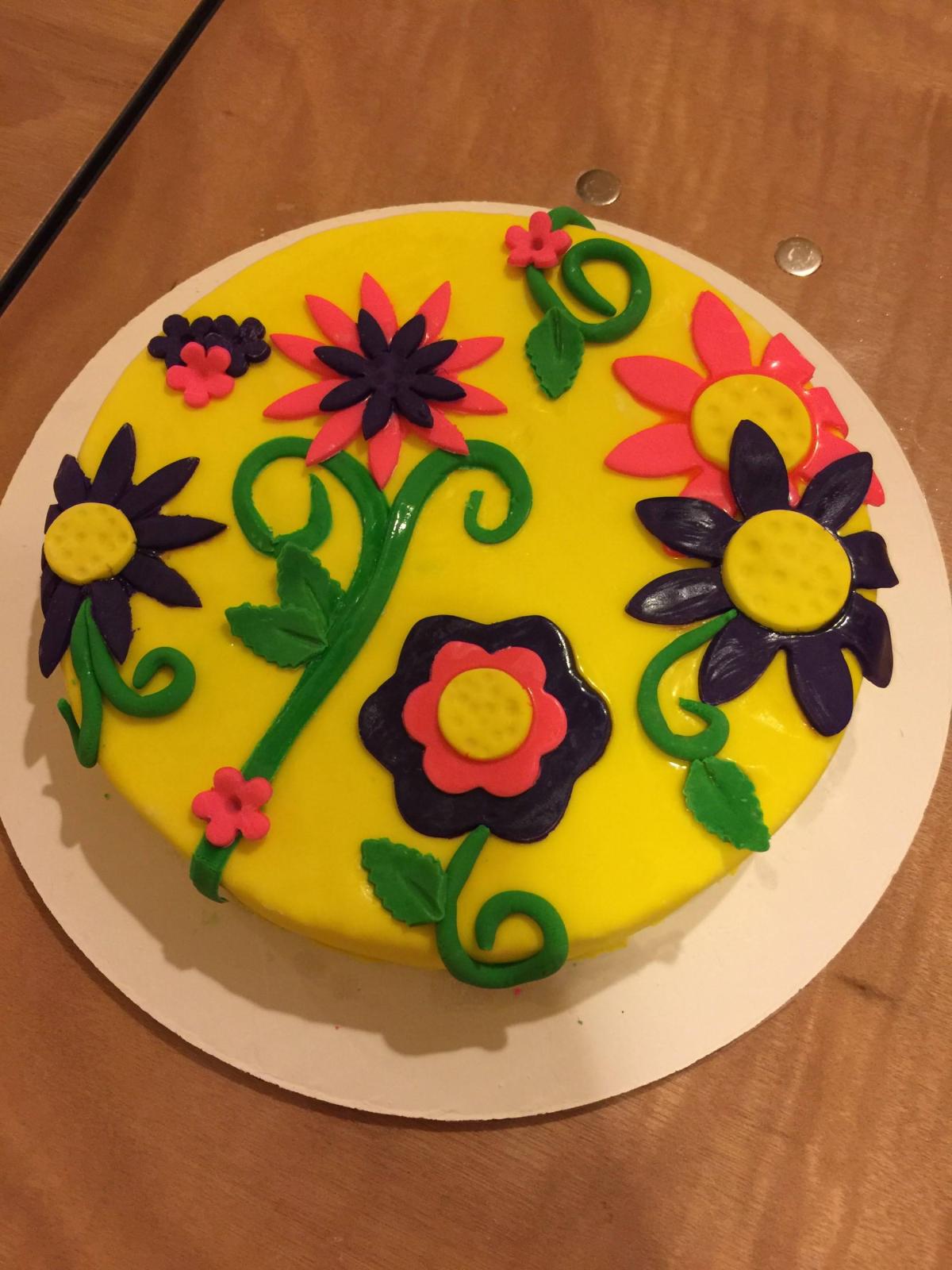 Summer Flowers Cake Kit