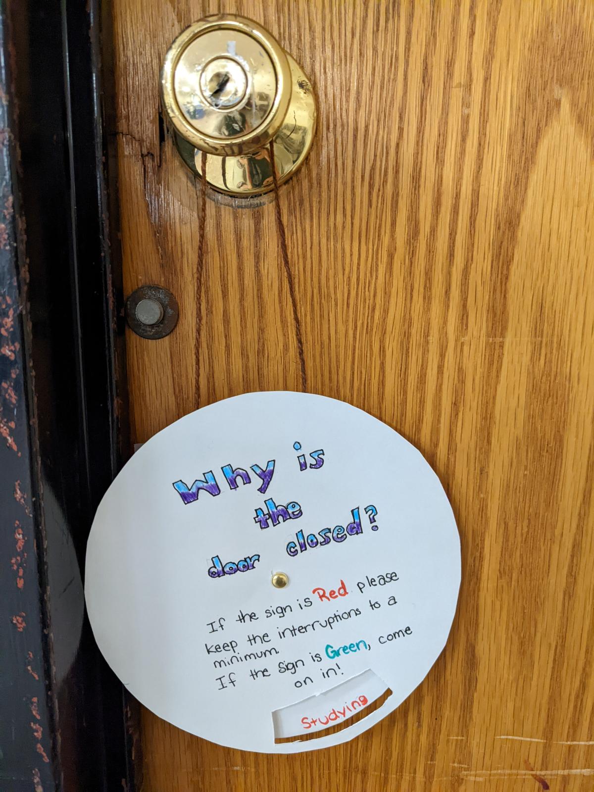 Do Not Disturb Spinner Craft