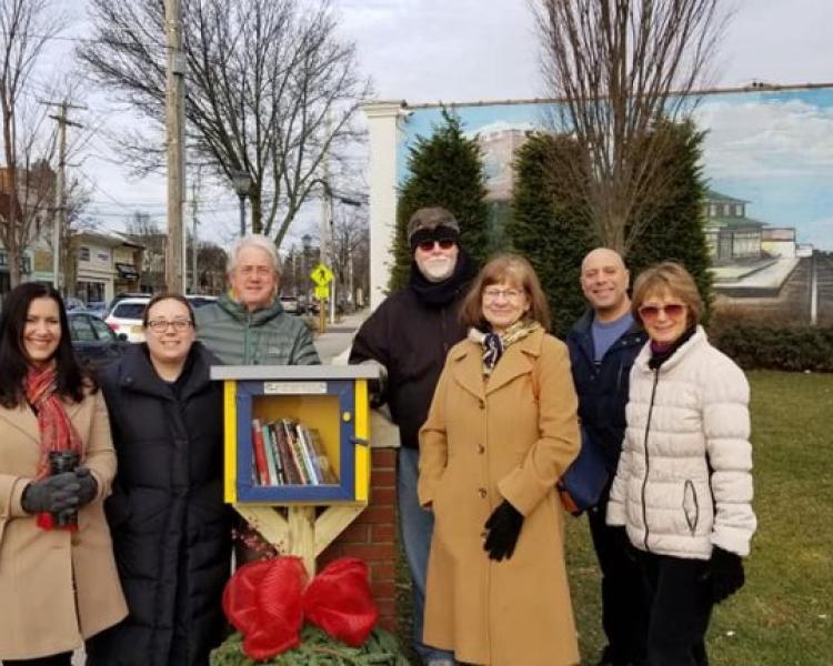 Friends of the Library - Little Free Library Group Picture